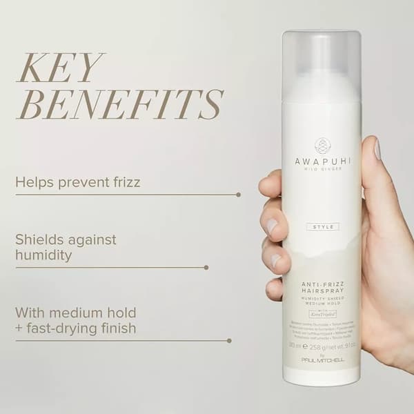 Paul Mitchell Awapuhi Wild Ginger Anti-Frizz Hairspray 307ml