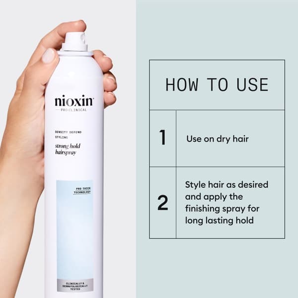 Nioxin Strong Hold Hairspray 300 ml - Hårspray