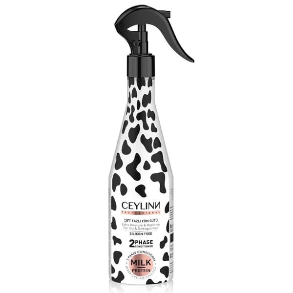 Ceylinn Professional Milk Protein 2 Phase Conditioner Spray 400 ml - Hårspray