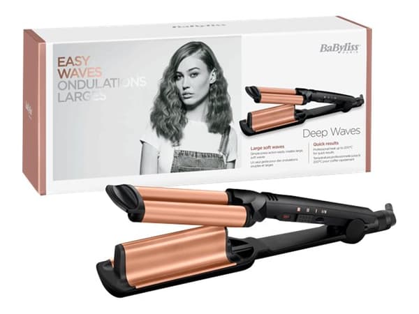 BaByliss W2447E Vågtång Svart, Orange