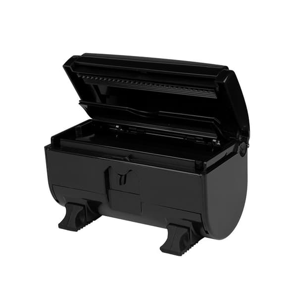 Sort aluminium frisør folie dispenser