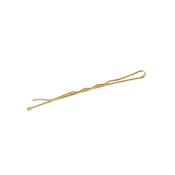 E-64 kampausneulat, 36 kpl 6 cm, kulta