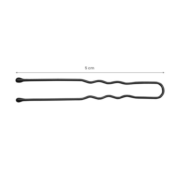 E-65 frisörnålar, 300 st 5 cm, svart