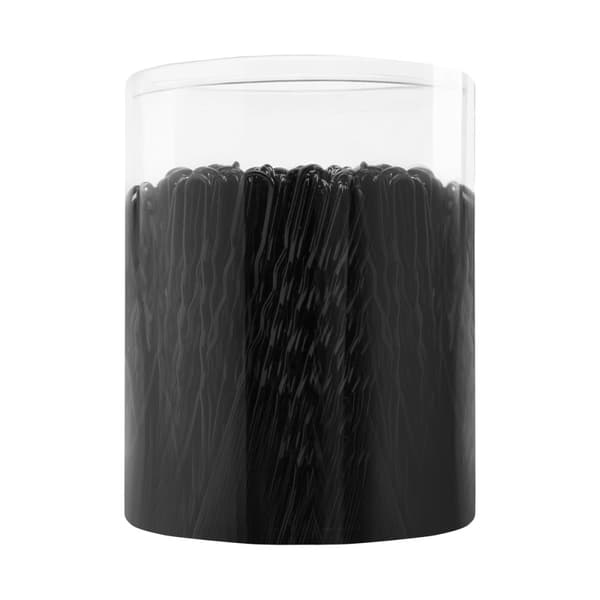 Frisør hårnåle E-65 300 stk 6 cm sort
