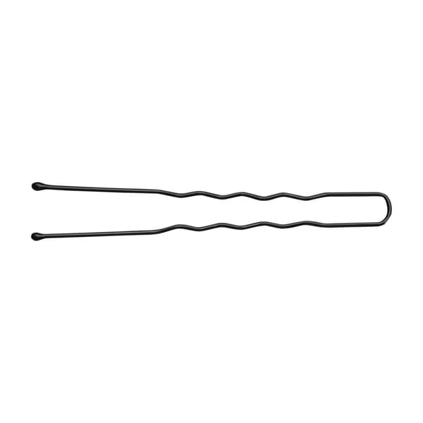 Frisør hårnåle E-65 300 stk 6 cm sort