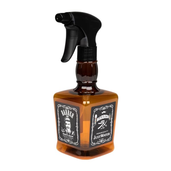 Brun whisky frisørsprøjte 500 ml