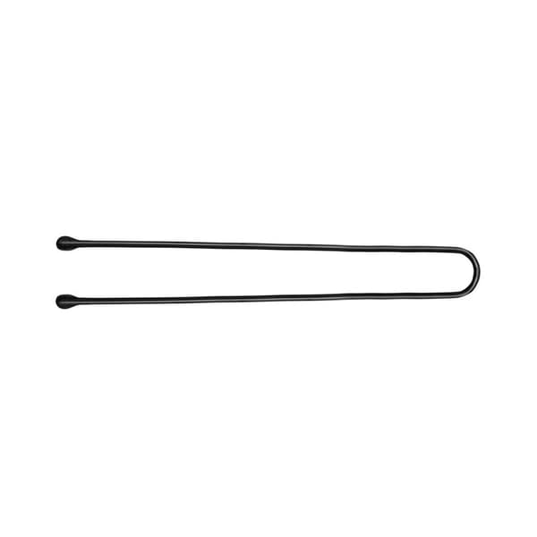 Kampaajan hiusneulat E-63 150 kpl 4,9 cm, musta