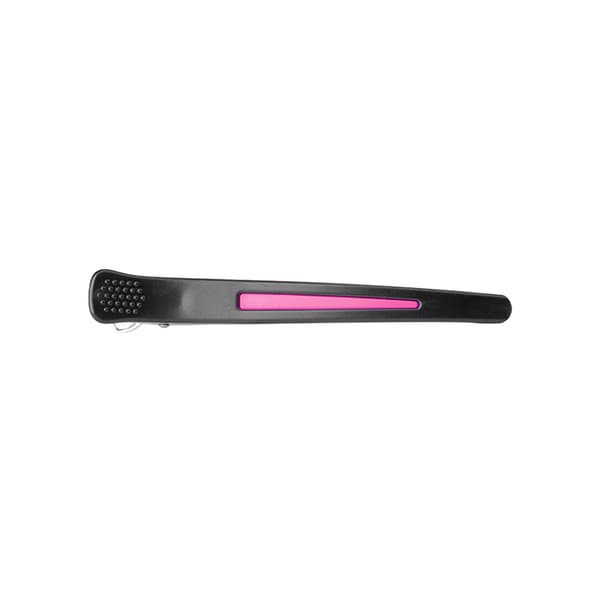 Frisör hårklämmor E-13 6 st 11,5 cm mix neon