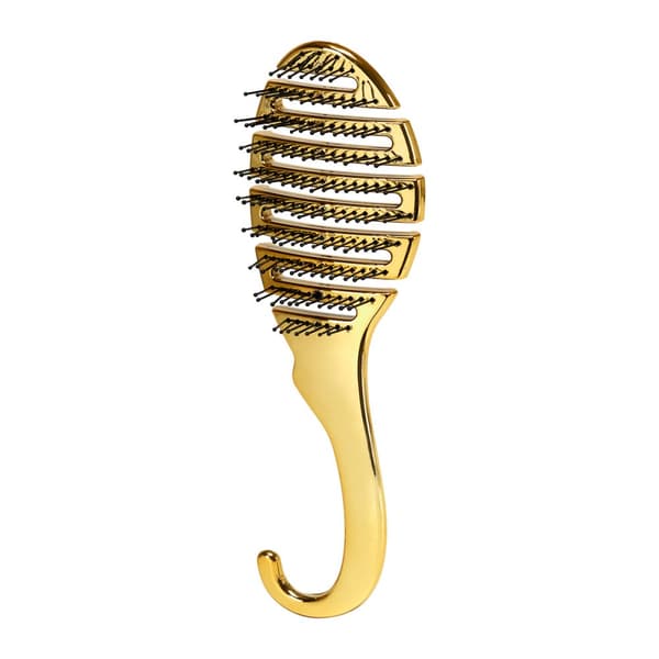 Joustava hiusharja P-1032 Gold