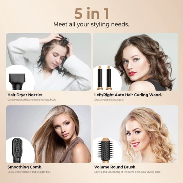 Multistyler 5-i-1 Svart
