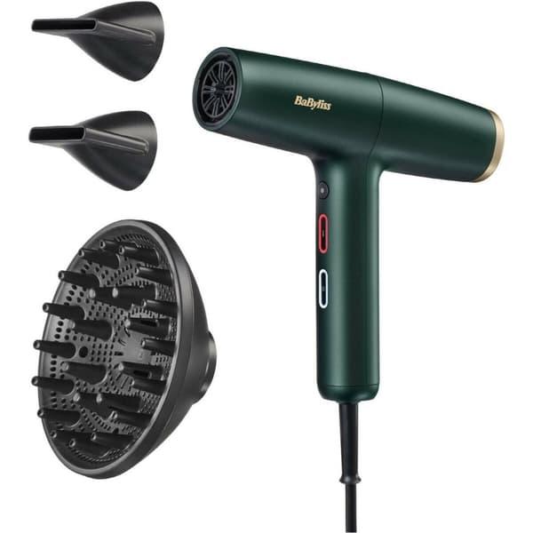 Hårtørrer Babyliss 1700 W Guld, Grøn