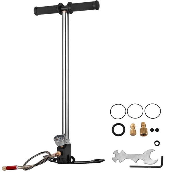VEVOR PCP-pump, 4500 PSI maximalt tryck, hållbar konstruktion,4500PSI Silver4500 PSI Silver