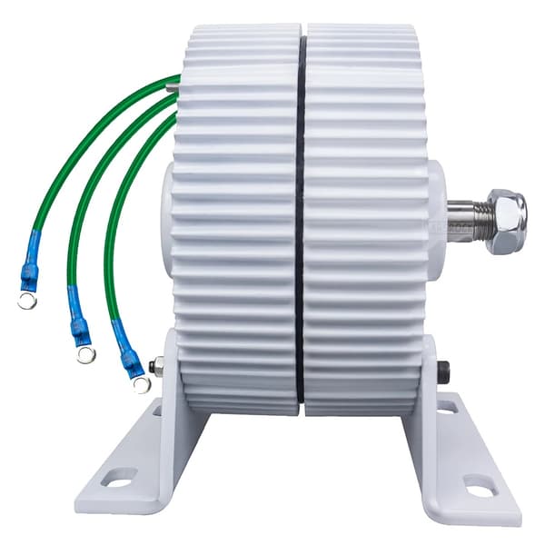Vindturbin generator, 300W effektutgång, låg RPM-drift,24V, 300W, 1 Ax med bas