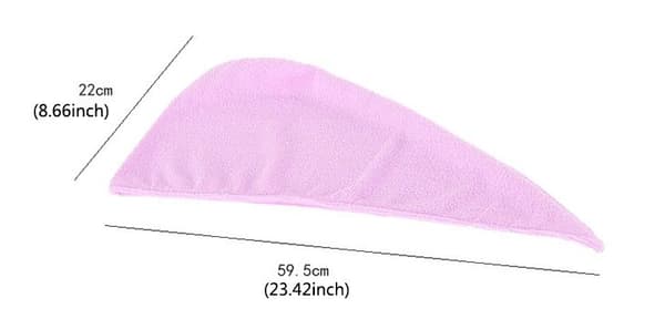 Håndkle mikrofiber turban - Hår turban