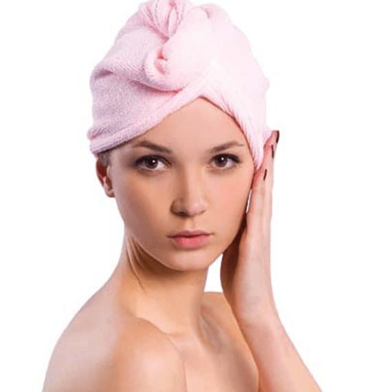 Håndkle mikrofiber turban - Hår turban