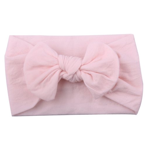Bild av Baby flicka pannband spädbarn hår tillbehör bågar nyfödda huvudbonader kanin örat headwrap gåva småbarn bandage band - 1