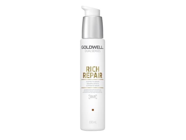Goldwell 6 EFFECTS SERUM, Hårserum, 100 ml, Kvinna, Normalt hår, Motverkar trassel, Shine, Pumpflaska