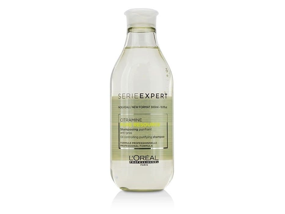 L'Oréal Paris Serie Expert Pure Resource, Kvinder, Proffesionelle, Shampo, Alt hår, Sort, Blond, Brun, Kastanje, Rød, 300 ml