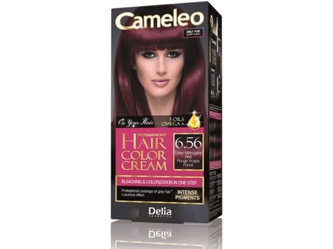 Delia Cameleo HCC Omega + Permanent Paint 6.56 Brighten Dark Maho