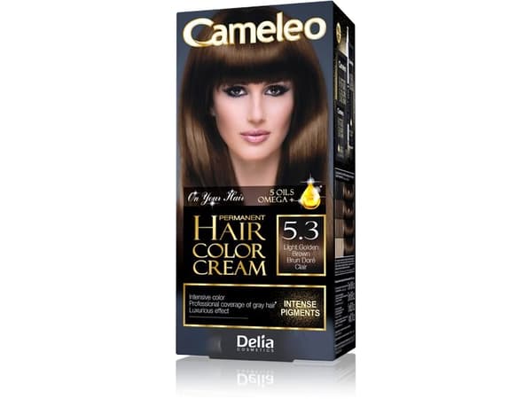 Delia Cameleo HCC Permanent paint Omega + No. 5.3 Light Golden Brown 1pack