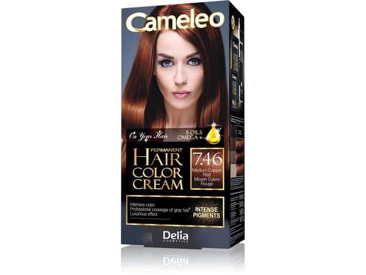Delia Cameleo HCC Omega + Permanent Paint No. 7.46 Medium Copper Red 1op.