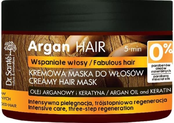 Dr. Sante Argan Hair Cream mask for damaged hair 300 ml