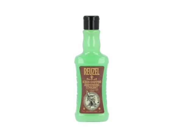 REUZEL Scrub Shampoo dyprensende eksfolierende hårsjampo for menn 350 ml