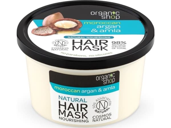 Organic Shop Nourishing hair mask Argan & Amla 250 ml