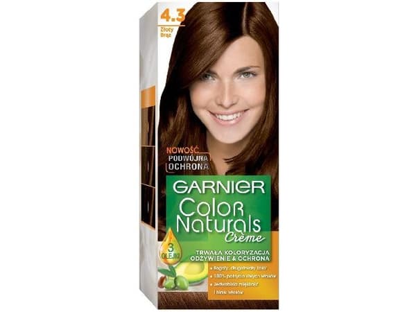 Garnier Color Naturals Creme Colour No. 4.3 Kullanruskea väri