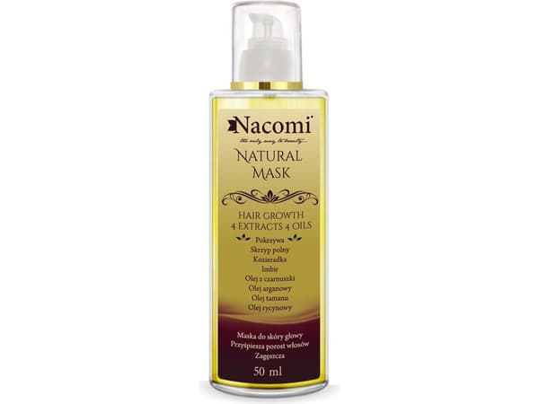 NACOMI_Natural Scalp Care Mask naturlig maske for hodebunnspleie 50ml