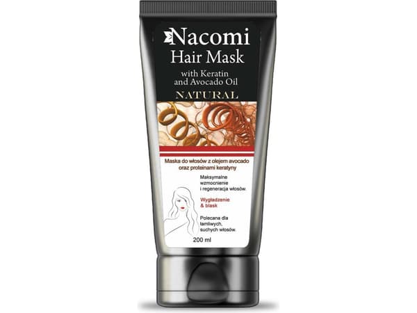 NACOMI_Argan Oil Hair Mask hårmaske med arganolje og kasjmirproteiner 200ml