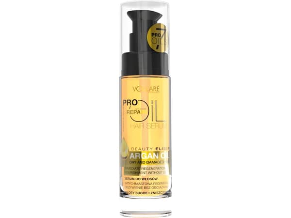 Vollare Pro Oils Intensive Repair Serum for dry and damaged hair Argan Oil 30ml