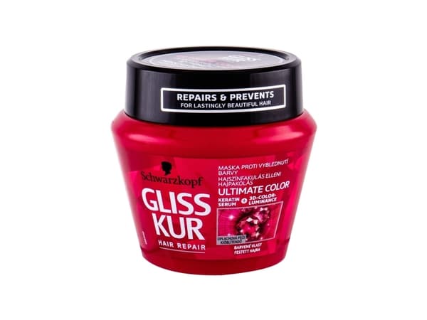 GLISS_Ultimate Color 2-in-1 Treatment fargebeskyttende maske for farget, tonet og bleket hår 300ml