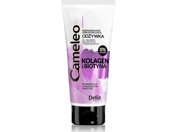 Delia Cosmetics Cameleo Kollagen og Biotin Styrkende og gjenoppbyggende balsam 200ml