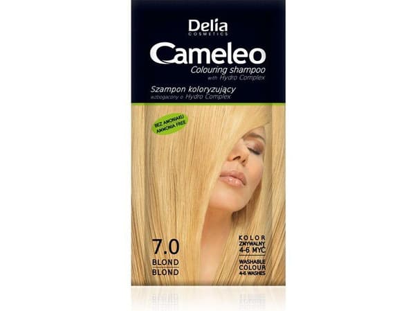 DELIA CAMELEO Color Shampoo 7.0 BLOND