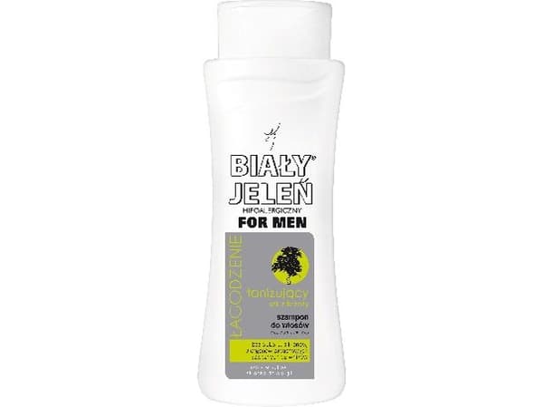 POL BIAŁY JELEŃ Shampoo d/own Men Bjørkejuice&