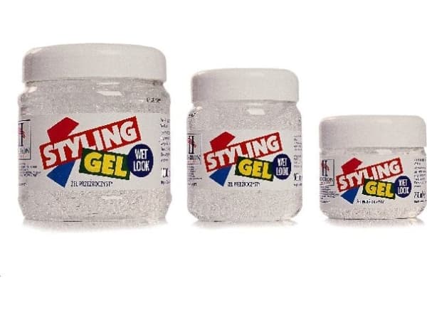 Hegron Styling Hair Styling Gel 500ml wetlook white