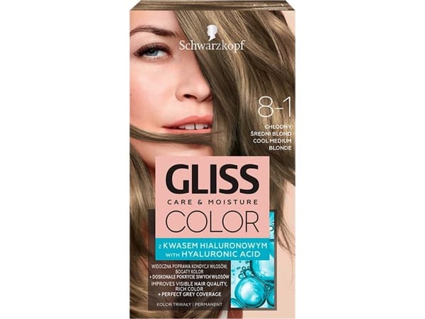 H*GLISS COLOR 8-1 Cool Medium Blonde