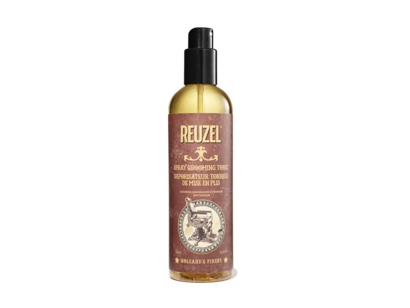 Reuzel Grooming Tonic Spray, Unisex, Alla hår, 355 ml, Fixering, Water (Aqua), PVP, Polysorbate 20, PEG/PPG-25/25 Dimethicone, PEG-40 Hydrogenated Ca