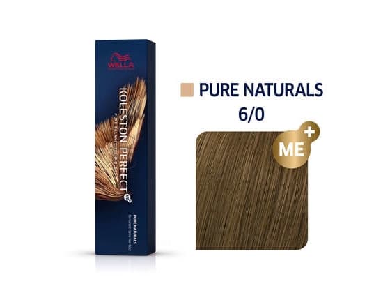 Wella Professionals Koleston Perfect Me+ Pure Naturals 6/0 60 ml