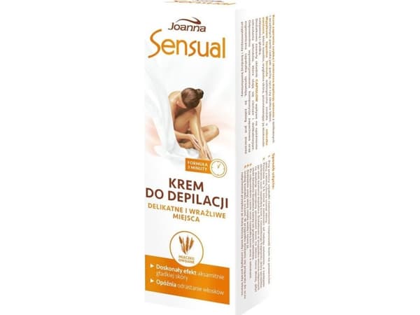 JOANNA_Sensual depilatory cream for sensitive areas Oat Milk 100g