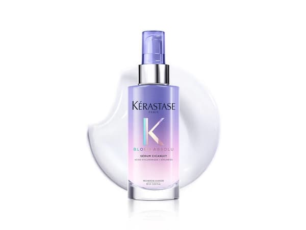 Kerastase Blond Absolu Sérum Cicanuit, Kvinna, Blont hår, 90 ml, Ger lyster, Fuktgivande, Pumpflaska, AQUA / WATER • ISOPROPYL MYRISTATE • DIMETHICON