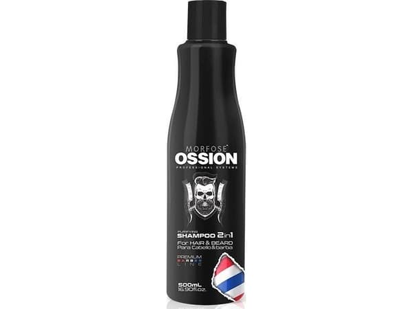 MORFOSE_Ossion Puryfing Shampoo 2in1 For Hair and Beard shampoo 500ml