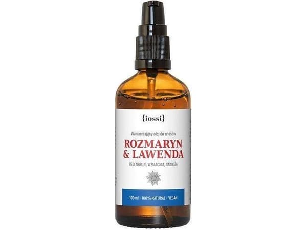 Lossi Styrkende hårolje Rosmarin og Lavendel 100 ml universal