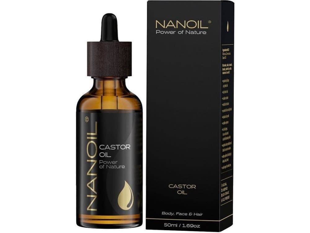 Nanoil NANOIL_Castor Oil castor oil for hair and body care 50ml