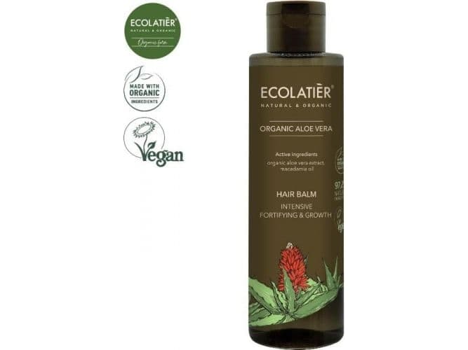 Ecolatier ECL ORGANIC Aloe vera hårbalsam, 250 ml
