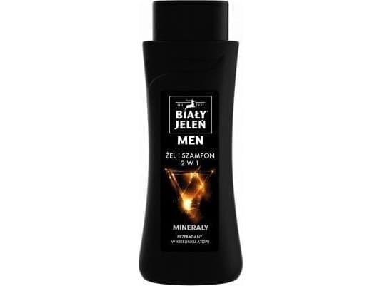 POL WHITE JELEIN Shampoo/Gel Men 2in1 nano minerals