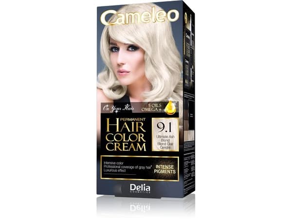 DELIA CAMELEO OMEGA dye 9.1 j.gray blonde&amp