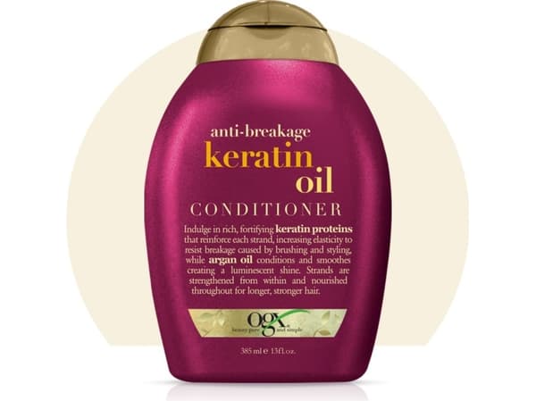 Organix Cosmetix Keratin Oil Conditioner balsam med keratinolje som forhindrer hårbrudd 385ml