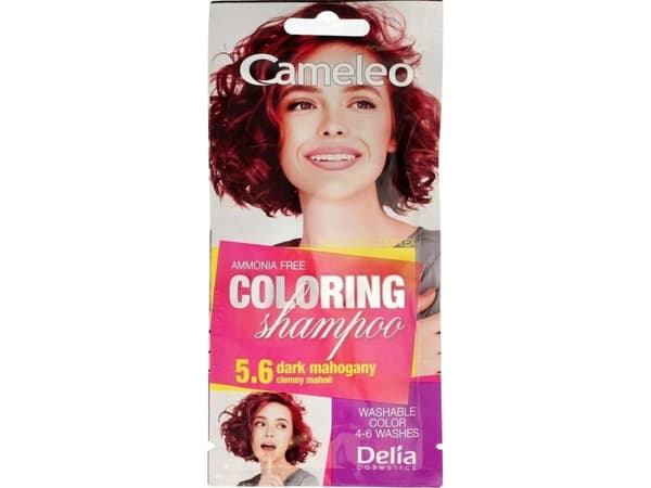 Delia Cosmetics Cameleo Colouring Shampoo No. 5.6 Dark Mahogany 1pc